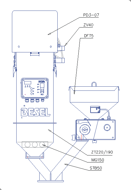 Komplet s STB50